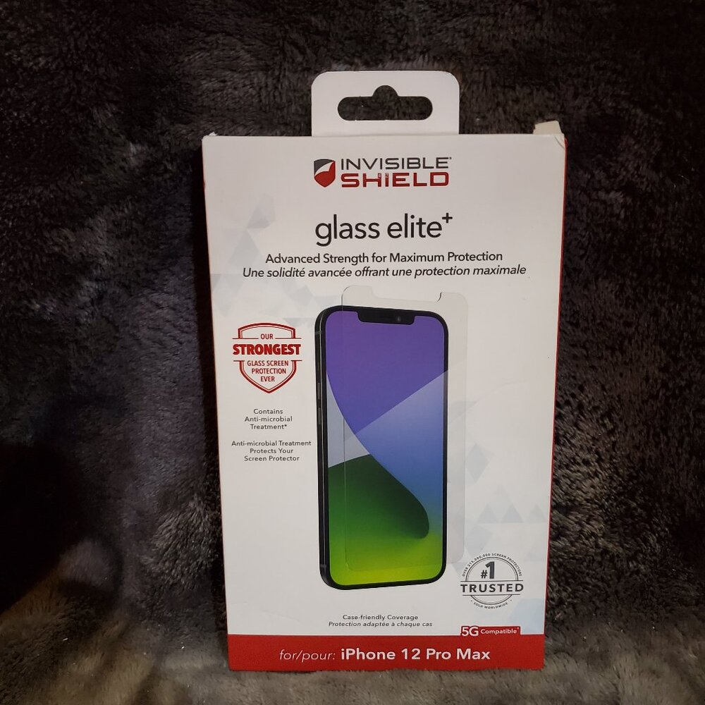 Invisible Shield Glass Elite+ iPhone 12 Pro Max - Screen Protector